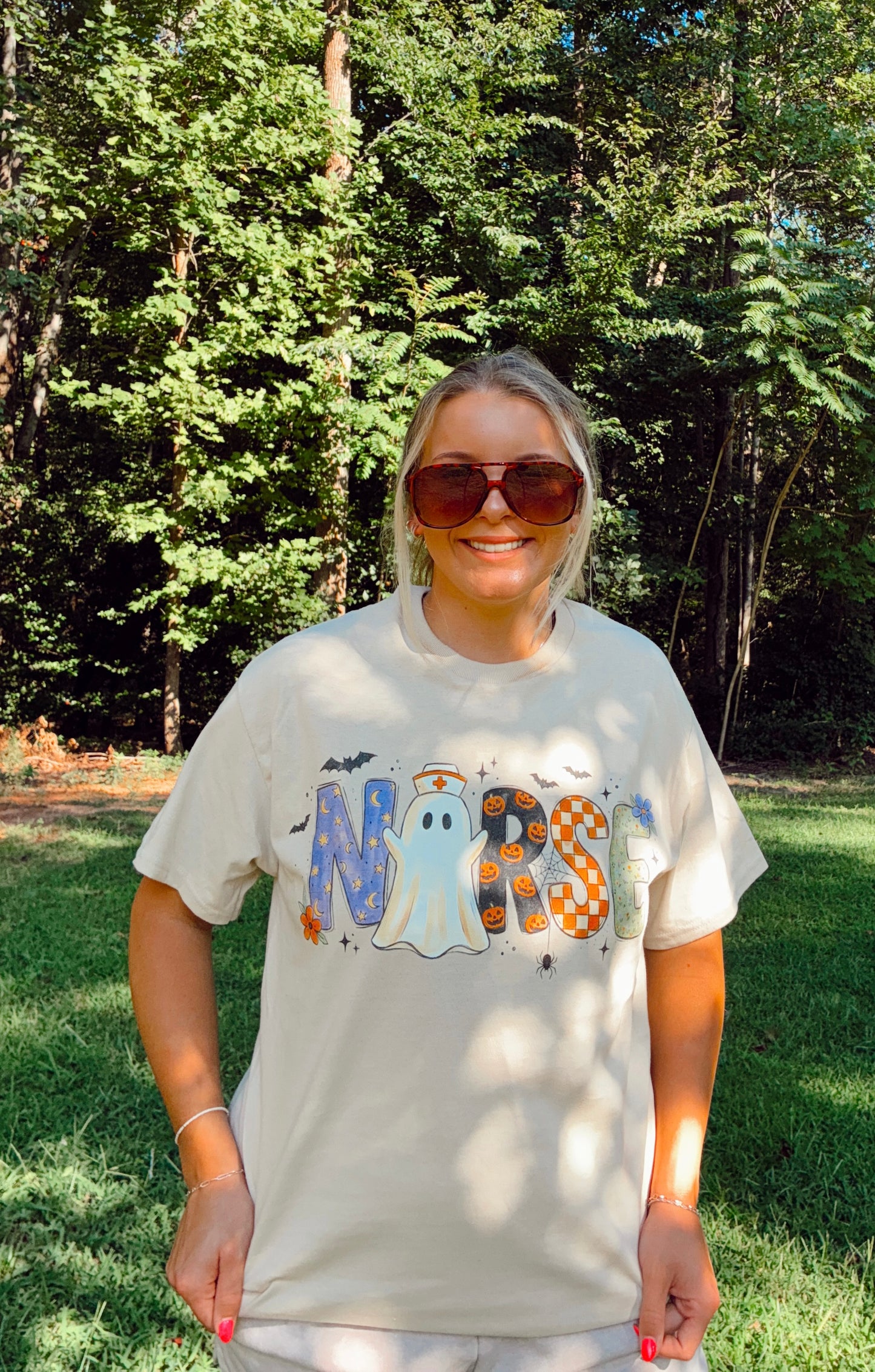 Halloween Nurse Tee