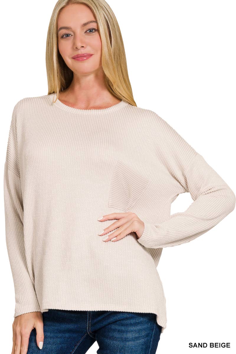 Miss Opal Longsleeve- Zenana
