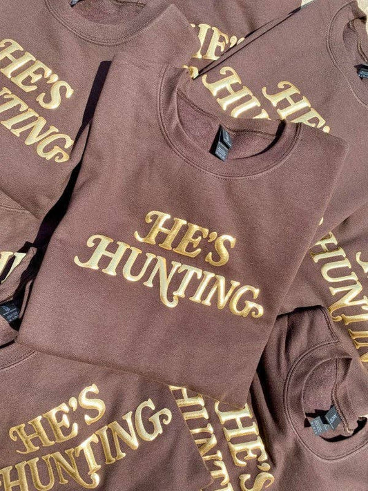 He's Hunting Tee