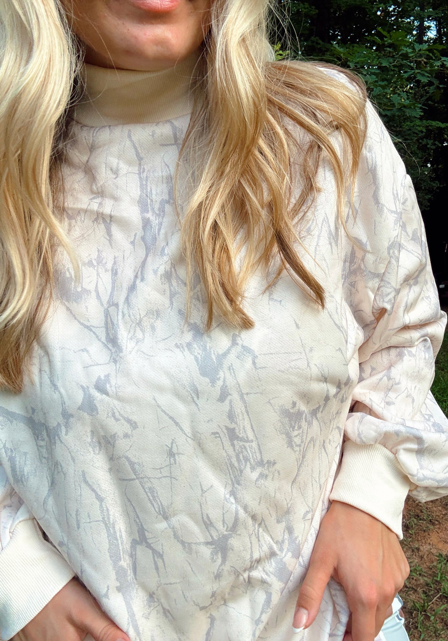 The Pipers Gap Camo Pullover