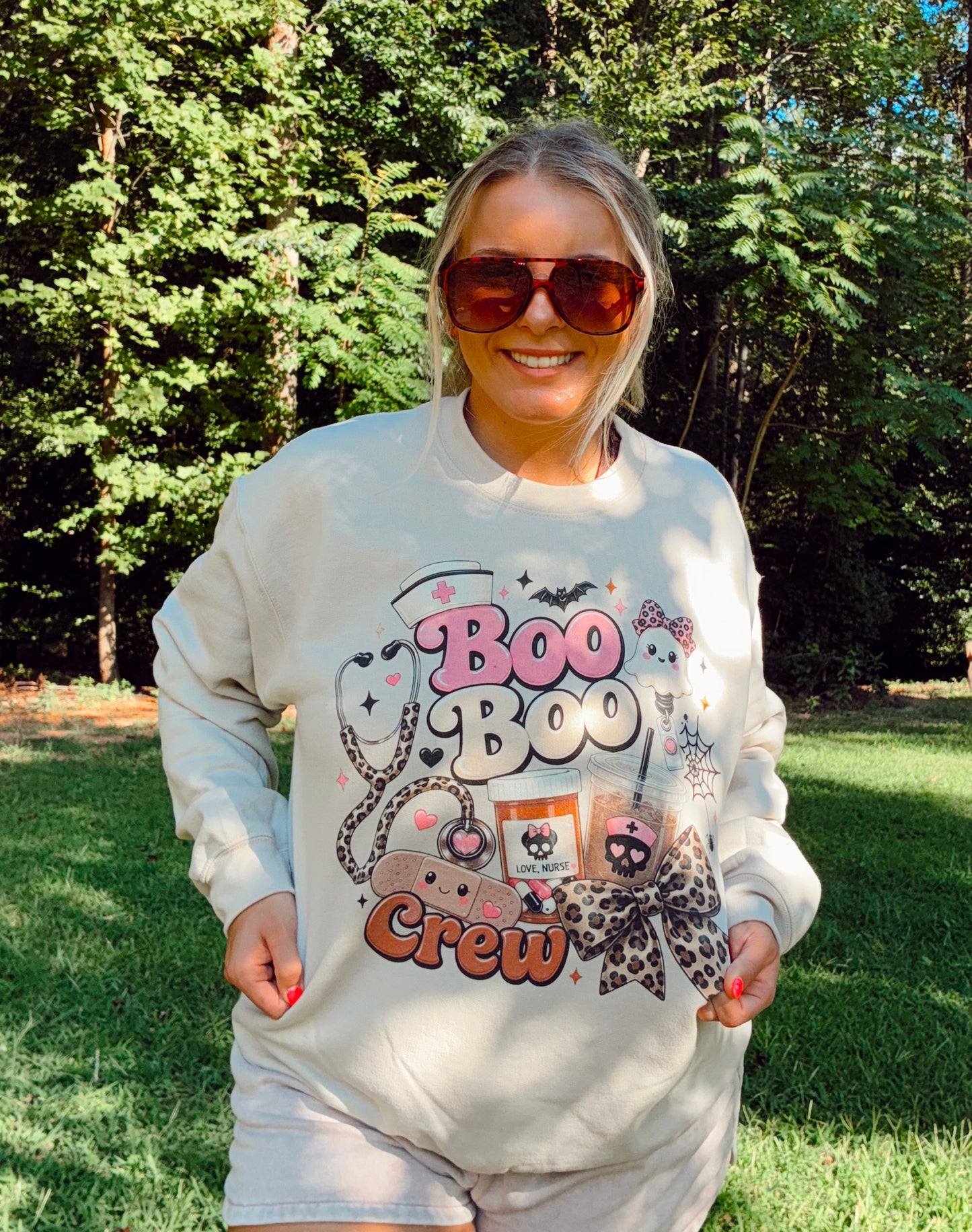 Boo Boo Crew Crewneck