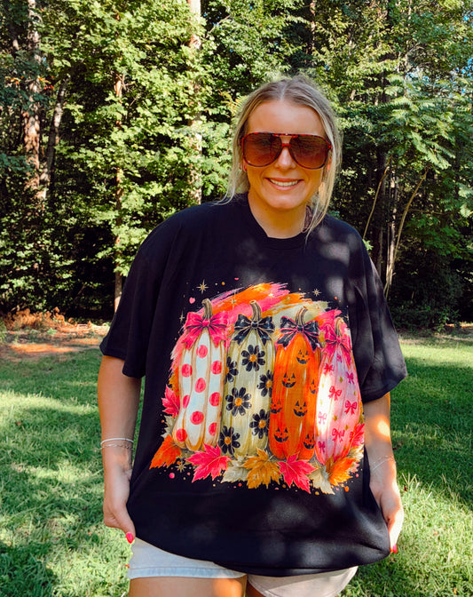 Bows & Boos Pumpkin Tee