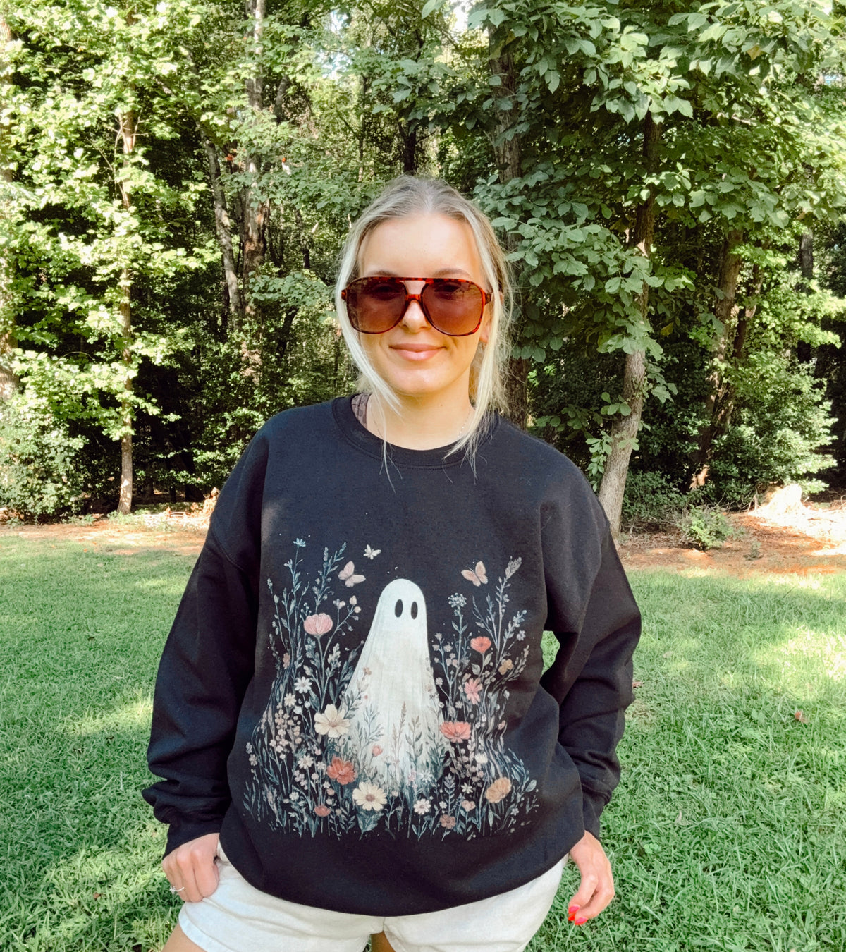 Wildflower Ghost Crewneck